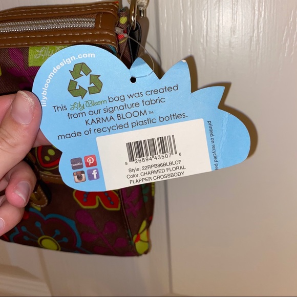 NWT Lily Bloom Flapper Crossbody - Picture 4 of 4